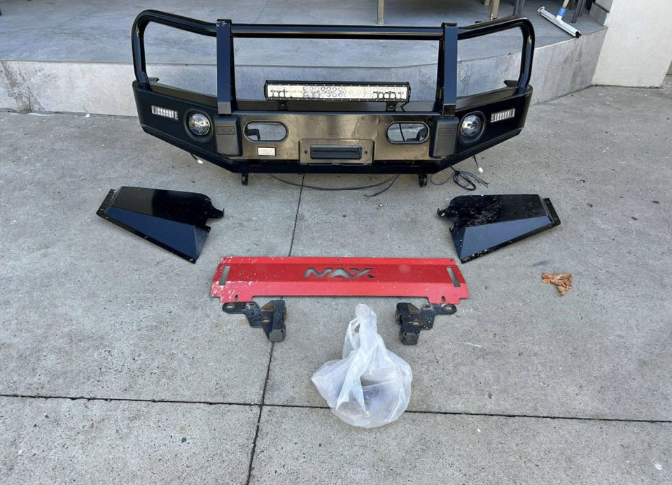 Isuzu dmax mux Bullbar